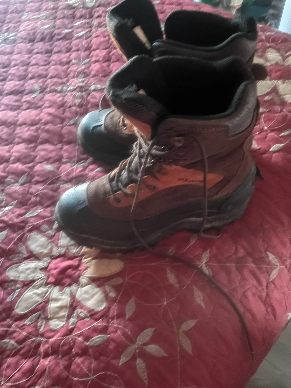 LaCrosse Brown and Black Men's Waterproof Work Boots
